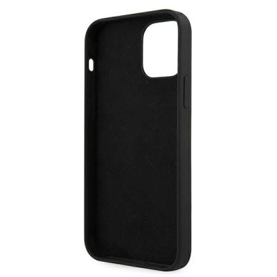 7. Guess GUHCP12SLSVSBW iPhone 12 mini 5.4" schwarz-weißes Hardcase Silikon Vintage
