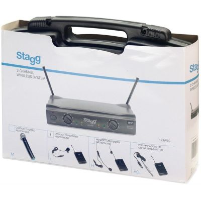 10. STAGG SUW 50 MM FH EU – UHF-Funksystem