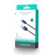 8. Joyroom S-A42 Crystal-Clear Serie 3A USB-A – USB-C-Kabel 1,2 m – Schwarz