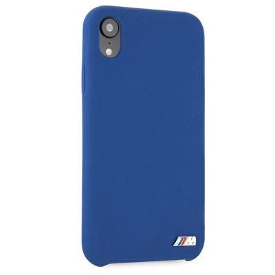 5. BMW Silikon M Collection iPhone Xr Hülle - Blau