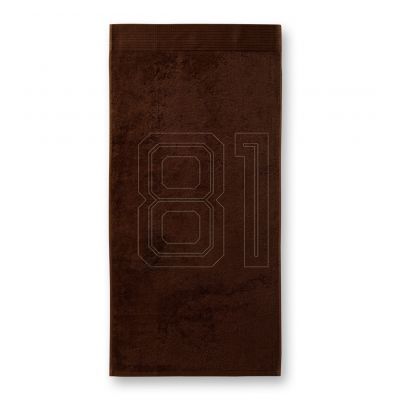 Large unisex Bamboo Bath Towel (coffee)