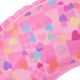 4. Schwimmring 90 cm, rosa Herzen, 35663
