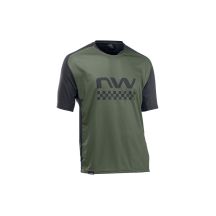 NORTHWAVE Edge Jersey Kurzarm-Radtrikot - Grün/Schwarz