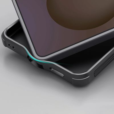 12. Nillkin Super Frosted Shield Pro Magnetische Schutzhülle, kompatibel mit MagSafe für Samsung Galaxy S26+ - Schwarz