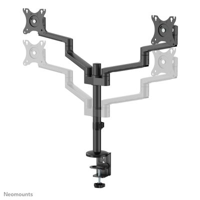 6. Neomounts DS60-425BL2 Monitorhalterung/Ständer 68,6 cm (27") Schreibtisch Schwarz