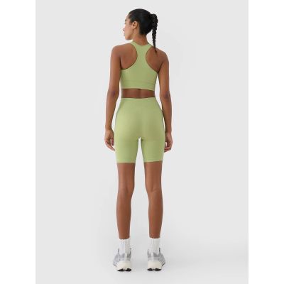 5. Nahtlose Radsport-Trainingsleggings für Damen 4F 4FRSS25TFSTF022-42S