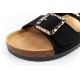 6. Lee Cooper Damen-Slipper, schwarzes Wildleder, bequem, leicht