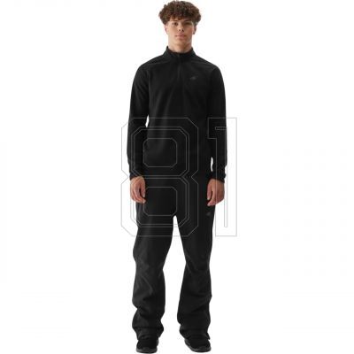 5. Fleece sweatshirt 4F M 4FWAW24UFLEM044 21S