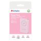 4. Verbatim Charge 'n' Go Lithium-Polymer-Akku (LiPo) 10000 mAh, kabelloses Laden, Pink
