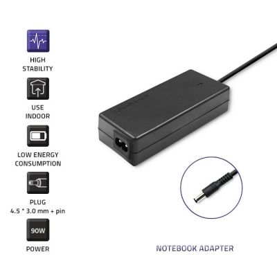 3. Qoltec 51516.90W Netzteil für DELL Notebooks (19,5 V; 4,62 A; 90 W; 4,5 mm x 3 mm)