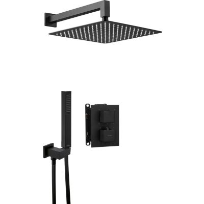 Unterputz-Duschset mit Thermostat-Box