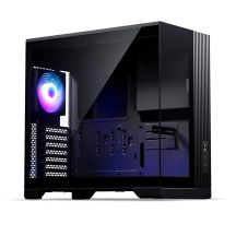 Phanteks XT V5 PC-Gehäuse, Midi-Tower, ATX, gehärtetes Glas, RGB – schwarz