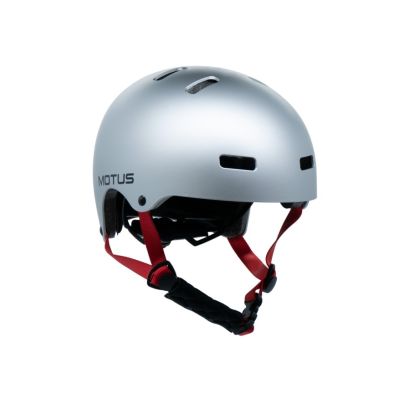 3. Motus MD-107 Fahrradhelm Größe M, silber (MOTHAM30S)