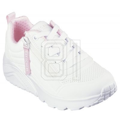 6. Skechers Uno Lite - Easy Zip Jr 310387L WHT Schuhe