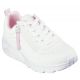 6. Skechers Uno Lite - Easy Zip Jr 310387L WHT Schuhe