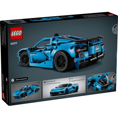 2. LEG 42217 Technic - Blauer Chevrolet Corvette Stingray