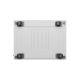 3. 19" 15U 600x800 LCD-Einbauschrank mit grauer Glastür, Lanberg (Flat Pack) V2