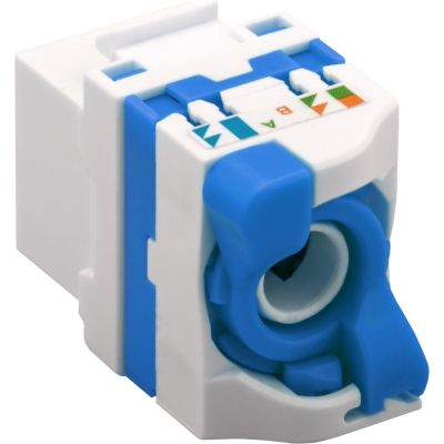 2. TECHLY SELBSTKLEMMENDES KEYSTONE RJ45-MODUL CAT.6A U/