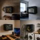22. Extralink LITE 6U 530x400 Wand-Rackschrank Schwarz Freistehend/Wand-/Bodenrack Schwarz