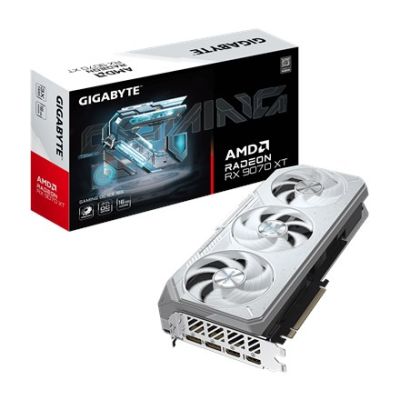 23. Gigabyte Radeon RX 9070 XT GAMING OC ICE 16G Grafikkarte