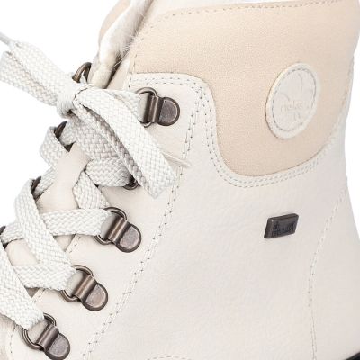 48. Wasserdichte Damen-Trekkingstiefeletten in Beige Rieker Y3433-60