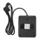 2. MACLEAN Steckdosenleiste, Verlängerungskabel mit 2 Steckdosen + 3 USB-Anschlüssen, 110–240 V Wechselstrom, 50/60 Hz, max. 2,1 A, 2500 W, 1,5 m, Schwarz, MCE387 B