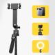 13. Wozinsky WST-360YS Selfie-Stick mit Stativfunktion mit 360° AI Auto Face Tracking Gestensteuerung - Schwarz