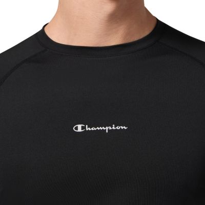 4. Herren Champion Kurzarm-T-Shirt Schwarz 221381 KK001