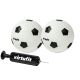3. VIRTUFIT KINDER-FUSSBALLTOR-SET MIT 2 BÄLLEN UND PUMPE - FUSSBALLTORE - 92