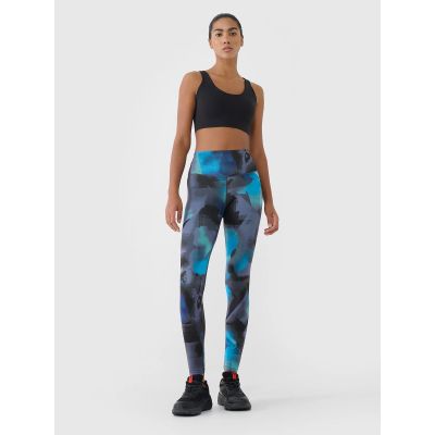 2. Damen-Trainingsleggings mit hoher Taille 4F 4FRSS25TFTIF408-90A