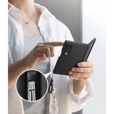 8. Ringke Onyx Flap Magsafe Hülle für Samsung Galaxy Z Fold 8 - Schwarz