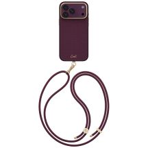 Uniq Coehl Mirelle Magnetische Ladehülle für iPhone 18 Pro Max / 17 Pro Max – Burgunderrot