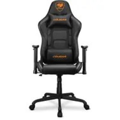 6. COUGAR Armor Elite CGR-ELI-BLB Universal-Gaming-Stuhl, gepolsterter Sitz, Schwarz