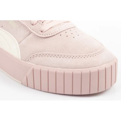 4. Puma Damen-Sportschuhe Carina Mia SD, bequeme Sneaker aus puderrosa Leder