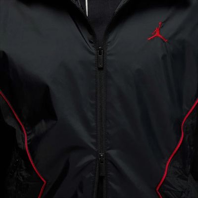 3. Air Jordan Essentials Warm-Up Jacke für Herren, Schwarz - HF9333-011