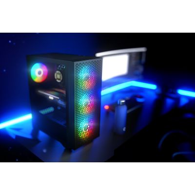 6. LOGIC DART PRO ARGB MIDI USB Typ-C Gehäuse Schwarz