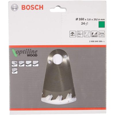 Bosch ?2608640596 Kreissägeblatt 16 cm 1 Stück.