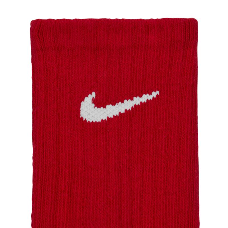 4. Kinder-Socken Nike Everyday Cush Crew, 6 Paar, mehrfarbig, SX6910 903