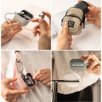 6. Ringke Onyx MagSafe Case für Samsung Galaxy Buds 3 / 3 Pro - Schwarz