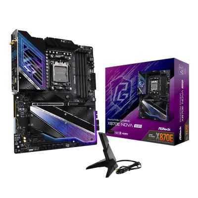 6. ASRock X870E Nova WiFi Mainboard