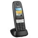 5. Analog-/DECT-Telefon, Gigaset E630HX, schnurloses Mobilteil, Freisprechfunktion, 200 Speicherplätze, Anruferkennung, grau