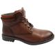 Wrangler Herrenschuhe George Stiefeletten, braune Stiefeletten mit Reißverschluss