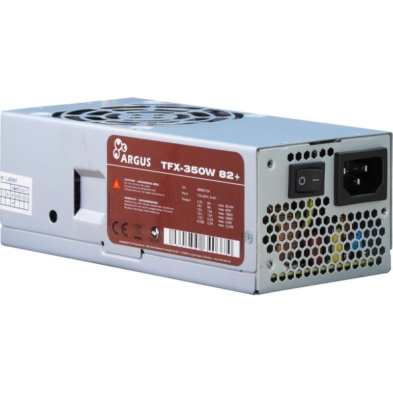 2. Inter-Tech TFX-350W 20+4-Pin ATX-Netzteilmodul ATX Grau
