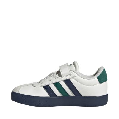 5. Adidas VL Court 3.0 Skateboard-Schuhe für Kinder, Weiß, IH3957