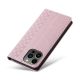 9. Magnetband-Hülle für Samsung Galaxy S23+ Flip Wallet Mini Lanyard Stand Pink