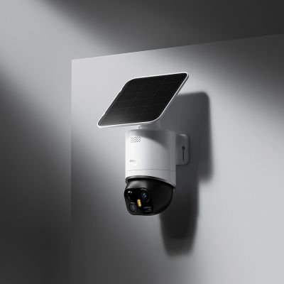 2. Dreame Navo Elite 1 Outcam 360°-Außenkamera mit Solarpanel – weiß