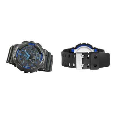 13. Herrenuhr CASIO G-SHOCK GA-100-1A2ER + Box