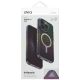 4. Uniq Iridescia Magclick Ladehülle für iPhone 16 Pro - Schwarz