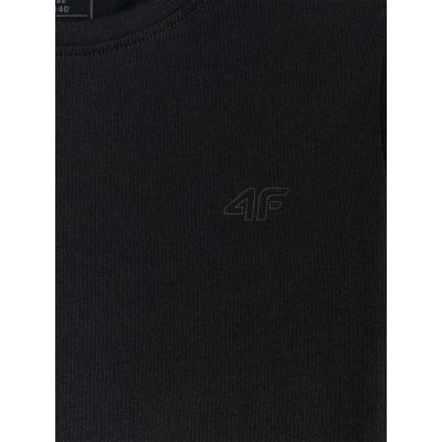 7. Mädchen-T-Shirt mit regulärer Passform, uni 4F 4FJRMM00TTSHF3553-20S