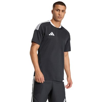 9. adidas Tiro 26 Wettkampftrikot für Herren, Schwarz-Weiß, KA6169